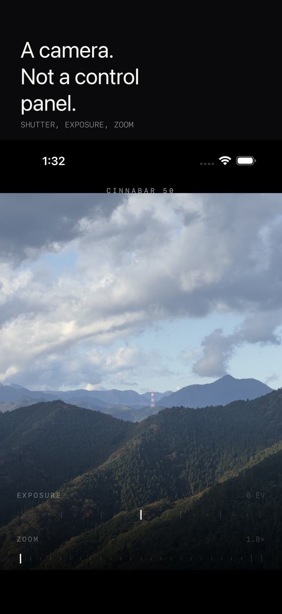 La pantalla de captura: visor, ruedas de exposición y zoom, disparador.